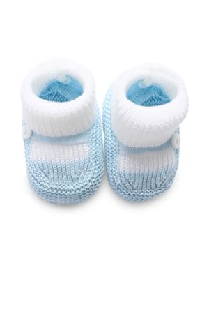 two-tone knitted pre-walkers LITTLE BEAR KIDS | 3140BCOCIELO